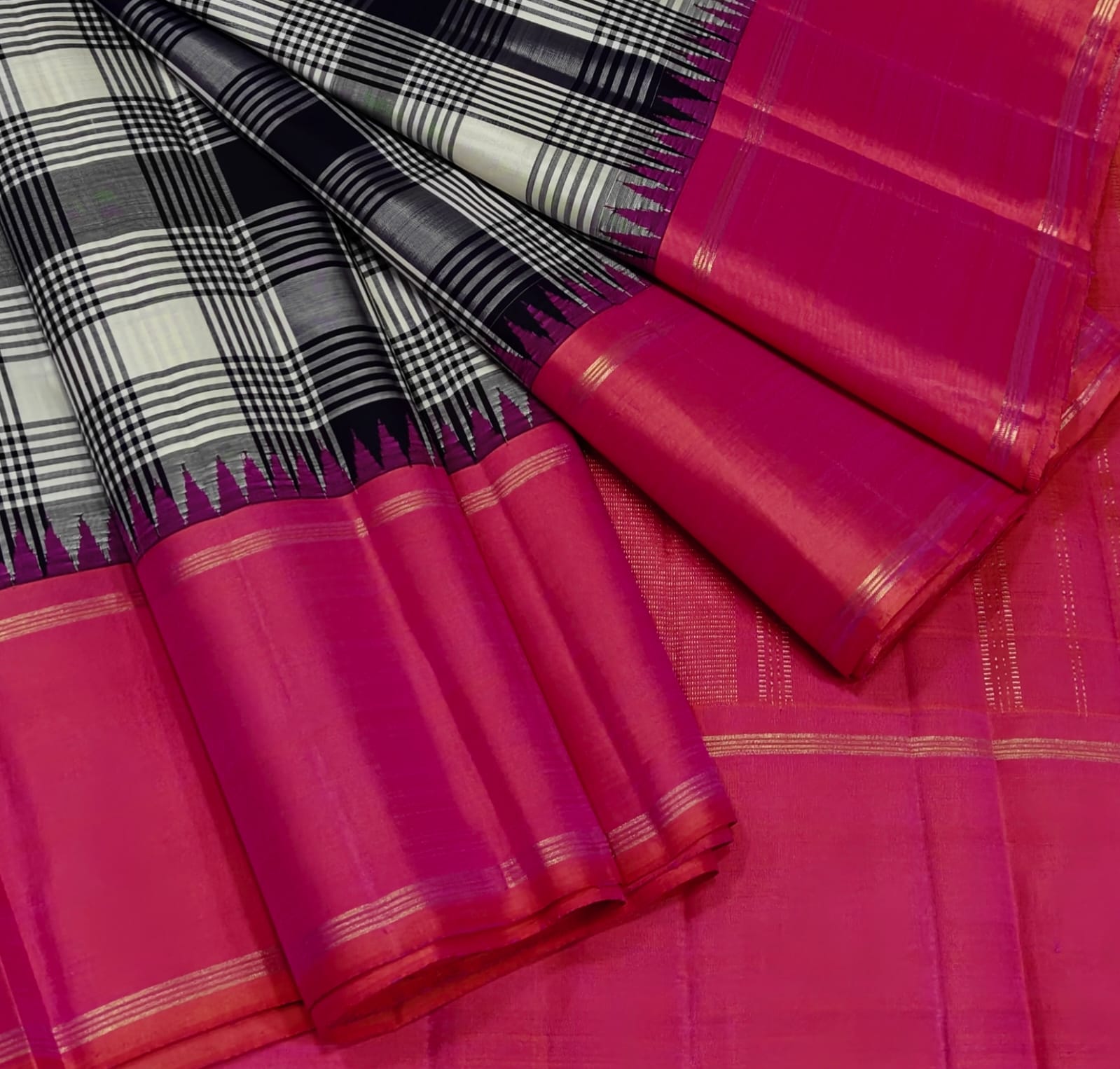 Luxury Bridal Collection Kanchipuram Silk Saree With Heavy Border